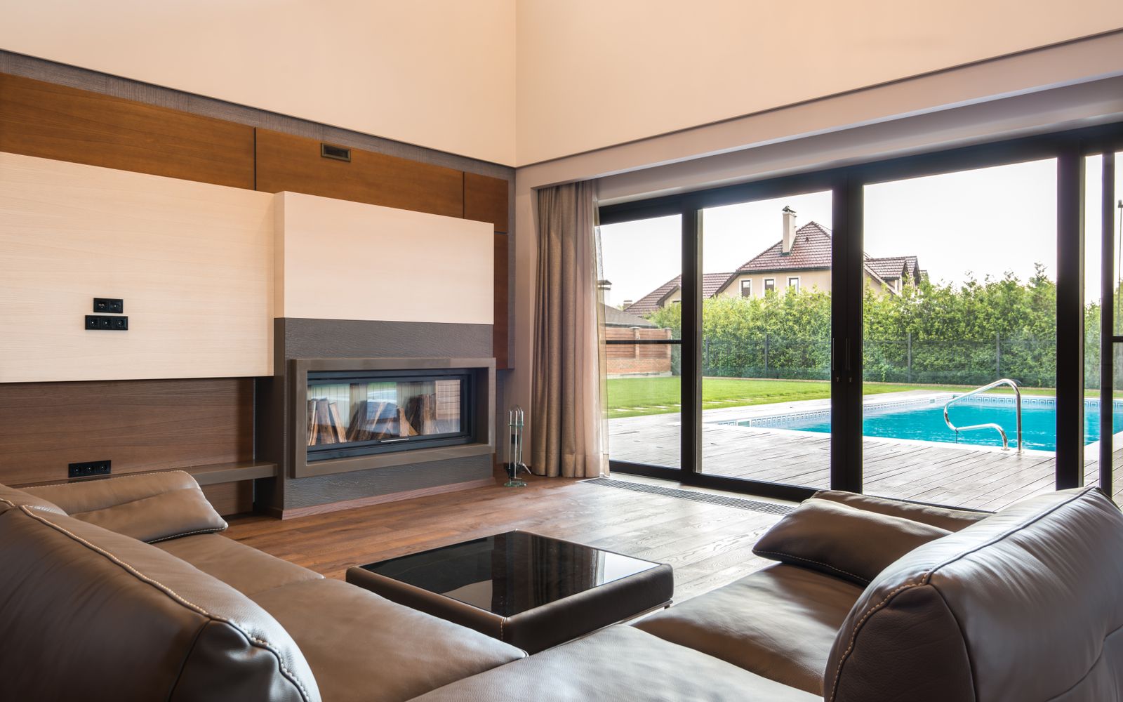 Impact sliding doors